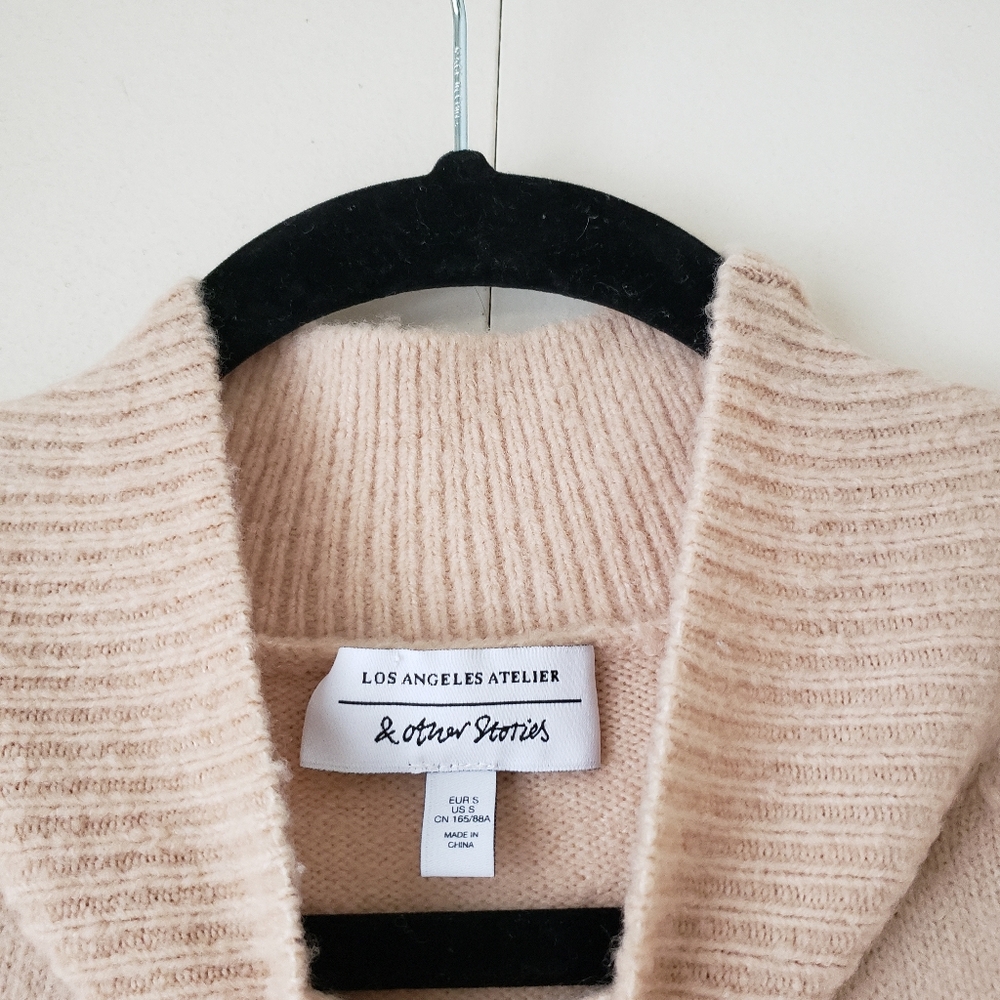 & Other Stories Mock Neck Sweater - Picture 2 of 7